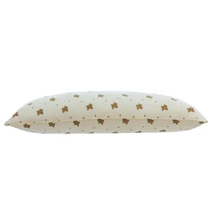 Cuscino lungo minimalista stampato con cartoni animati per dormire, grande, lavabile.