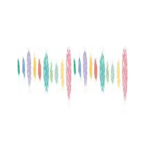Detailed view of colorful plaid heart fabric pattern, smooth texture and vibrant tone.