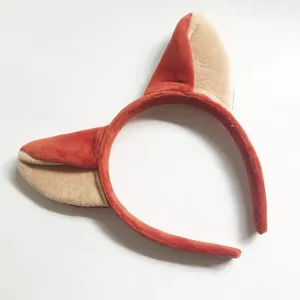 Pluche vos oren haarband voor schattig dier cosplay feest foto rekwisieten zacht haar accessoire.