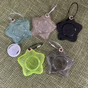 PVC Star Protective Case for Apple AirTag Portable Anti-Lost Tracker Holder Cover