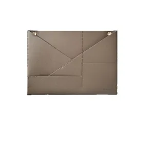 Organisateur de documents suspendu en cuir PU pochette de rangement murale enveloppe