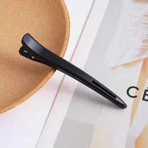 Professional hair sectioning clips salon styling duckbill clips for hairdressers black