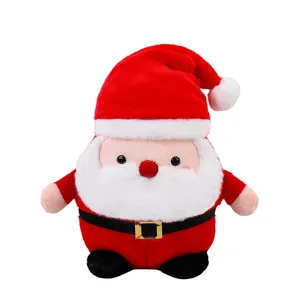 Süsser Weihnachten Weihnachtsmann Plüschtier Puppe weiche gefüllte Feiertag Geschenk Deko.