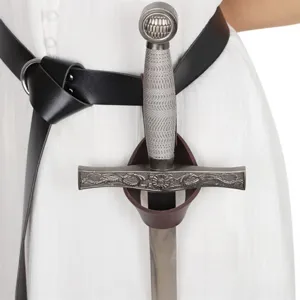 Medieval sword frog scabbard belt ring holder gothic cosplay costume accessory kit