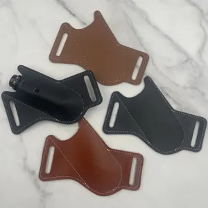 Leder EDC Werkzeug Messer Tasche Gürtelhalter Outdoor Taschenmesser Etui Aufbewahrung
