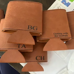 Étui en Cuir pour Bouteille de Bière Extérieur Couverture de Canette Suspendue à la Taille Housse de Protection Isolée