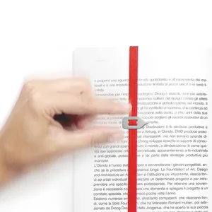 Marcador de Banda Elástica Con Puntero de Metal Marcador de Posición de Lectura Para Oficina Escuela Amantes de Libros Papelería