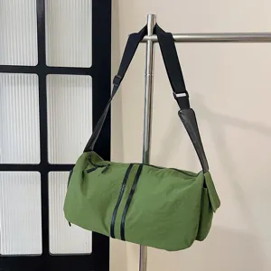 2025 new large capacity shoulder crossbody bag casual simple versatile travel bag