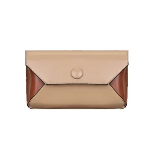 Women colorblock envelope clutch bag simple elegant evening party handbag daily purse