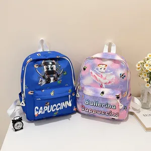 Cute cartoon children schoolbag kindergarten cute backpack large capacity student bag