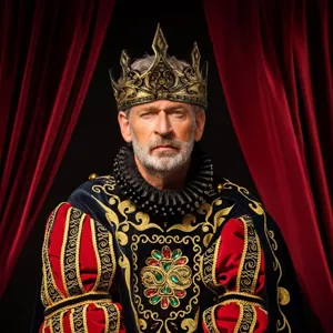 Middeleeuwse koning kroon Halloween kostuum feest prop cosplay hoofdtooed goudkleurig