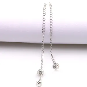 Lotoskette Kristall Pendel Perle Halskette DIY hohler Anhänger Schmuck Zubehör Detail