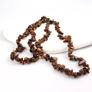 Collana di perle con trucioli di pietre naturali irregolari per accessori di gioielli fai da te