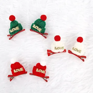 Christmas Antler Hair Clips Cute Mini Hair Accessories Holiday Party Hairpins For Women Girls