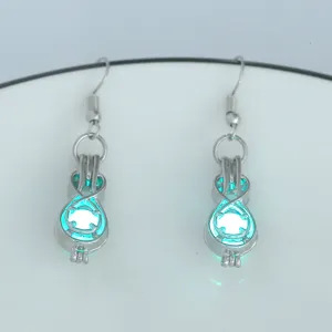 Leuchtende Ohrringe im Dunkeln Modische hohle Design Trendige Party Schmuck Zubehoer