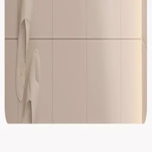 Minimalist diatomaceous earth bath mat detail, highly absorbent and quick drying surface.