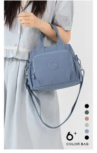 Sac a bandouliere en nylon pour femme sac impermeable decontracte pochettes