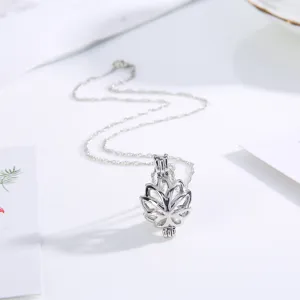 Elegante leuchtende hohle Blumen-Anhänger Halskette Damen stilvolle Schlüsselbein Kette Geschenk