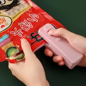 Mini Macchina di Sigillatura Termica Portatile Sigillatore di Sacchetti di Plastica Ricaricabile Utensile per Imballaggio Snack Domestico