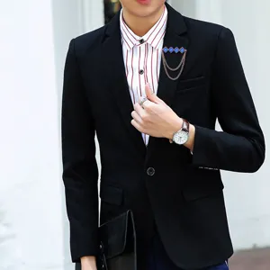 Herren Luxus geometrische Kristall Strass Quaste Brosche Pin für Anzug Mode Zubehör