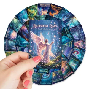Carte Oracolo di Angelo Fata Mistica Onirica Carte di Guida di Meditazione Autoguarigione in Carta Patinata