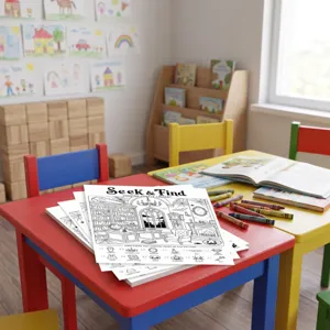 Libro da colorare cerca e trova di Halloween per bambini pagine di disegno divertenti.