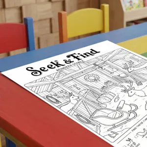 Póster para colorear infantil libro de dibujo educativo alivio del estrés arte divertido papel