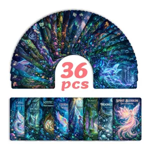 36 pz set carte oracolo angelo fantasy magico guarigione spirituale meditazione guida