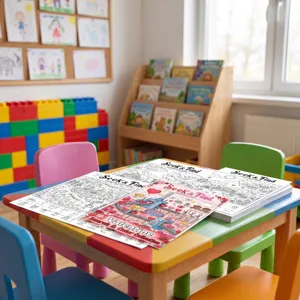 Livre de coloriage Saint Valentin cherche et trouve poster pour éducation préscolaire enfant.