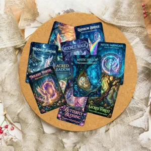 Mazzo di 36 carte oracolo angelo fantasy guarigione spirituale meditazione divinazione