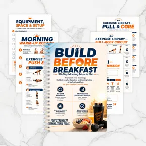 30-Tage Morgen Fitness Planer Spiralbuch Trainingstagebuch Tägliches Übungsheft