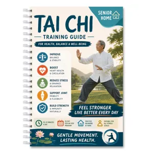 Tai Chi Trainingsanleitung Spiralnotizbuch 28 Tage Fitness Buch fuer Senioren Zuhause Gesundheit