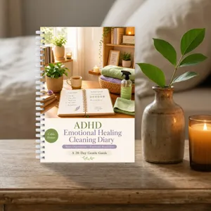 Diario di guarigione e pulizia emotiva ADHD taccuino a spirale guida di 28 giorni