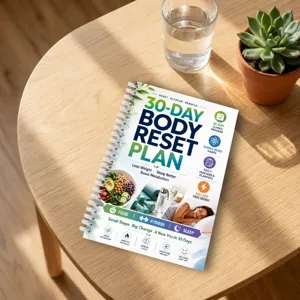 Modern Day Body Reset Plan Spiral Notebook Printed Twin Wire Bound Daily Fitness Habit Tracker Journal School Office Stationery