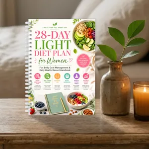 28-daagse licht dieet plan planner voor vrouwen gezondheid dagboek spiralen notebook