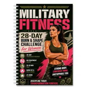 28-day fitness journal notebook for women home workout no equipment spiral bound planner