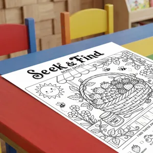 Poster da colorare educativo per bambini tema frutta cerca e trova libro di disegno