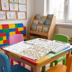 Libro da colorare per bambini con motivi etnici blocco da disegno creativo e divertente