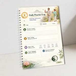 Quaderno diario di pratica giornaliera benessere rilegatura a spirale agenda taccuino