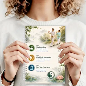 Agenda benessere a spirale di 28 pagine diario fitness giornaliero taccuino di esercizi