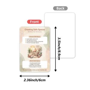 Emotional cards healing mental health positive energy greeting cards for daily mindfulness 36pcs