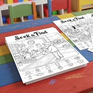 Posters à Colorier Pour Enfants Recherche Et Trouvaille Papier à Dessin Éducatif Pour Enfants Cadeau Artisanal