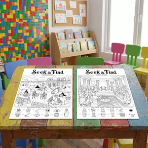 Posters para colorear de tema romano para ninos juego de laminas educativas de arte
