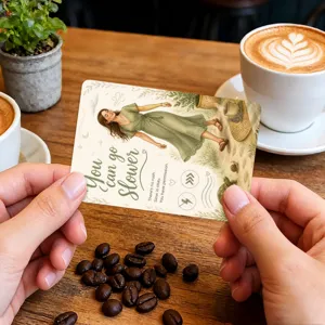Mindfulness relaxation card mental health encouragement quote card decoration item