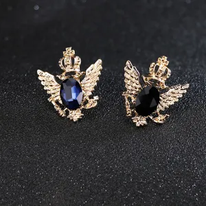 Vintage Καρφίτσα Αετός Κορώνα Στρας Κράμα Metal Unisex Αξεσουάρ Ρετρό Μόδα Στιλ