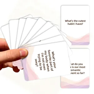 Paare intime Interaktionskarten romantische Spielkarten für Date-Night und Beziehungsspaß