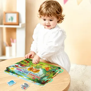 Toddler quiet book Montessori busy book interactive educational sticker toy for early learning
