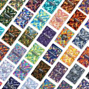 Set de cartes d'affirmation oracle abstrait, cartes de méditation pour beau voyage intérieur.