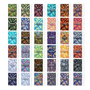 36pcs cartes oracle abstraites jeu de méditation voyage intérieur relaxation visuelle