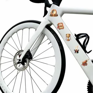 Adesivi decorativi PET a tema circo retro per diario, valigie e progetti creativi fai da te.